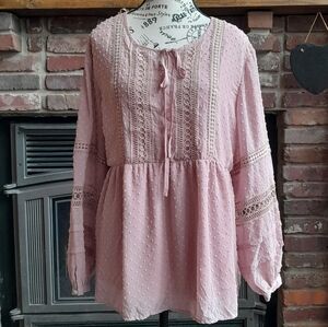 Indigo Soul Baby Doll Blouse